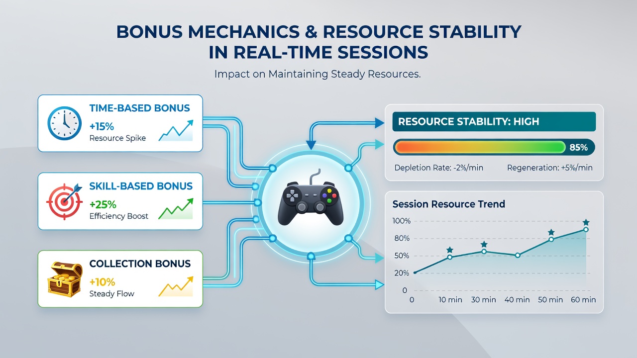 Illustration of resource tracking tools and bonus conversion processes in gaming and betting platforms