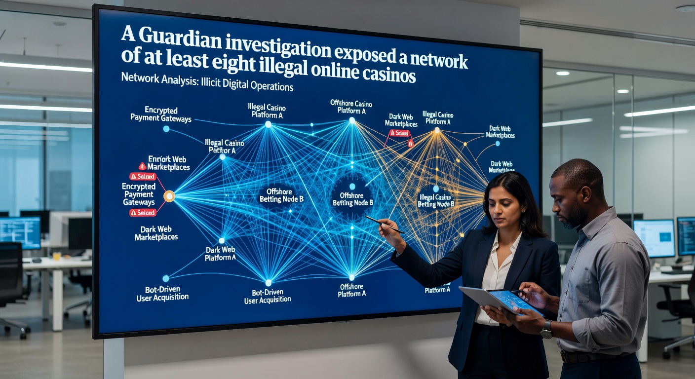 Digital cryptocurrency symbols intertwined with casino chips and UK flag, symbolizing potential regulated integration of crypto in gambling payments