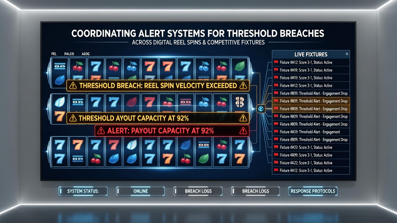 Flowchart of alert coordination between digital slots and sports betting systems
