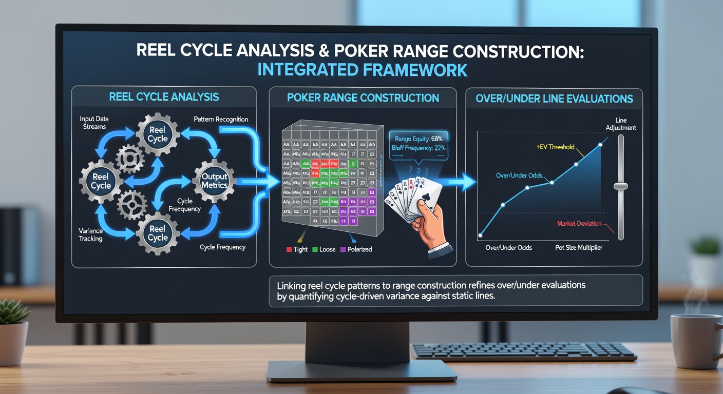 Sports betting interface showing over/under totals with overlaid statistical distribution charts and probability cycles